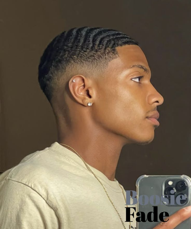 boosie fade with layers